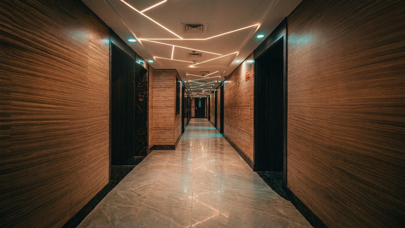 AlMaha Building internal floor, Construction project, by Ground Up Dubai