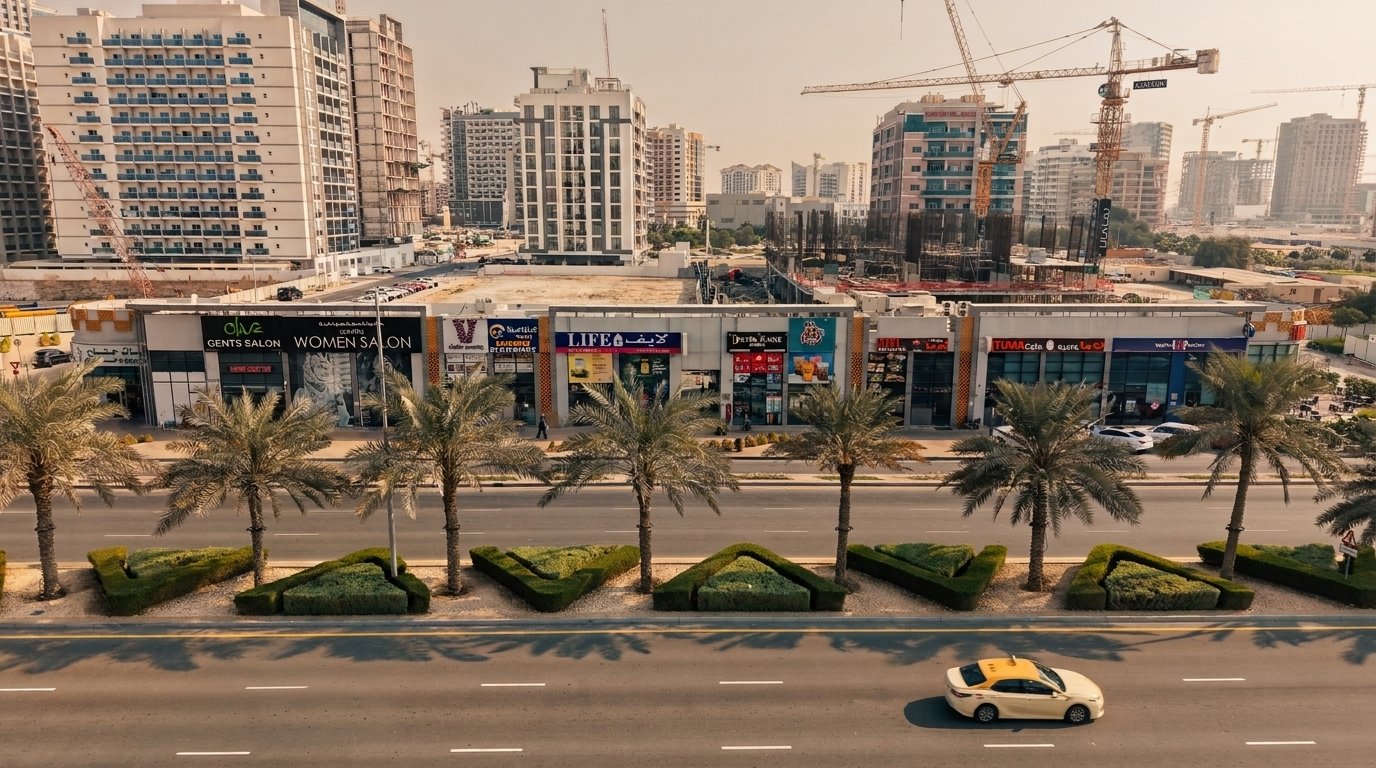 Turtle Avenue front close Mall project constructed by GroundUp construction